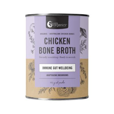 Nutra Organics Organic Bone Broth Chicken Adaptogenic Mushrooms 125g